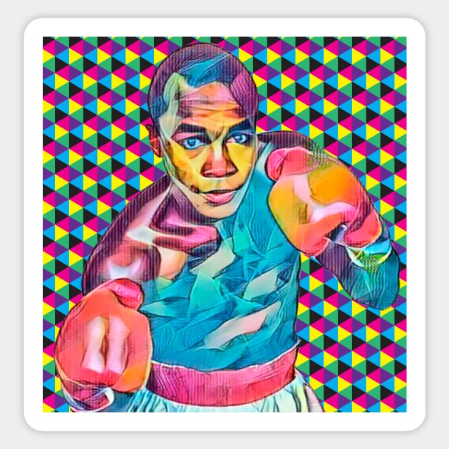 Ray Leonard Sticker by FightIsRight